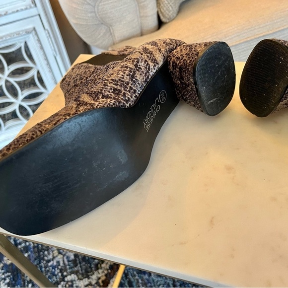 CHINESE LAUNDRY Faux Snakeskin Ankle Boots Women's Size‎ 9 - Picture 7 of 14